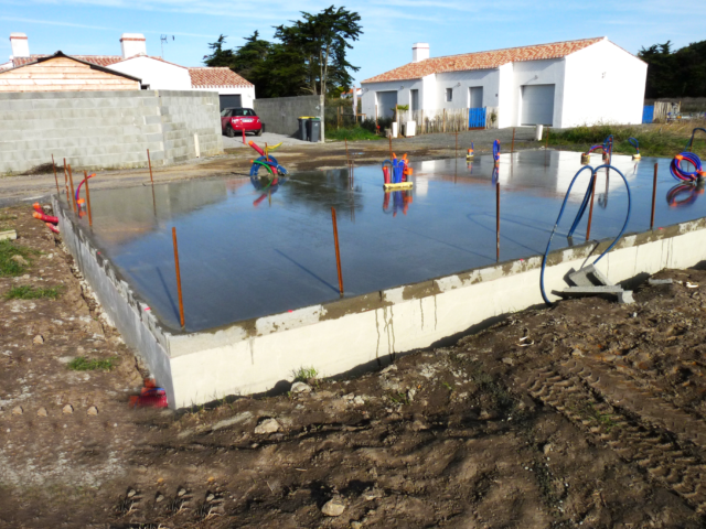 Chantier et maçonnerie à Noirmoutier