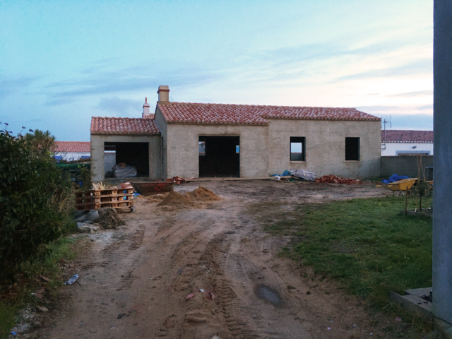 Construction de maçonnerie à Noirmoutier